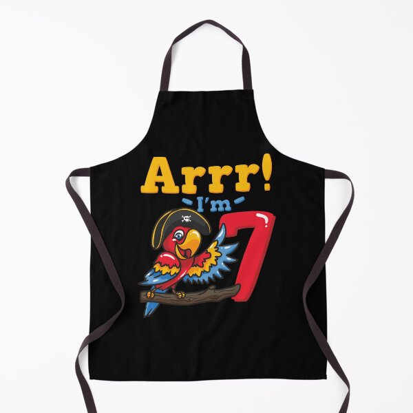 Item preview, 7th Birthday Pirate Captain Parrot designed and sold by CreativeGiftShp.