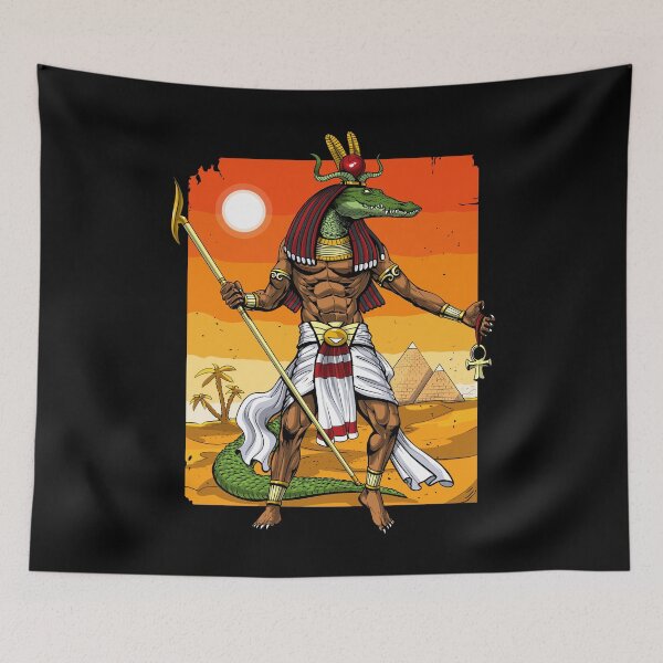 Item preview, Ancient Egyptian God Sobek designed and sold by underheaven.