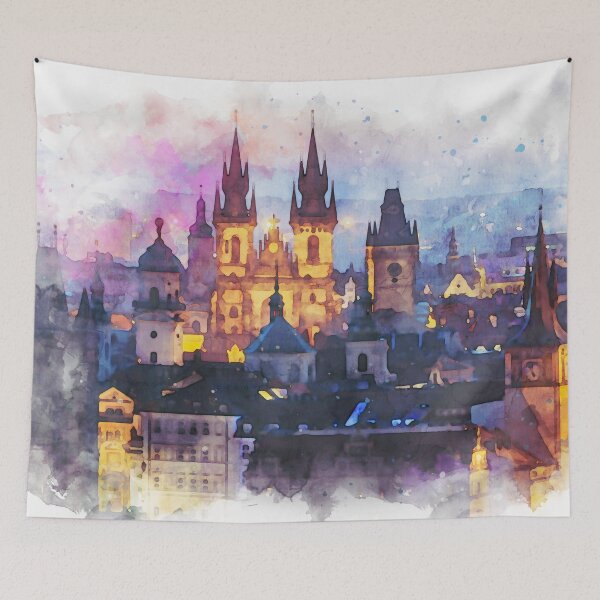 Item preview, Prague, Czech Republic designed and sold by AM FineArtPrints.
