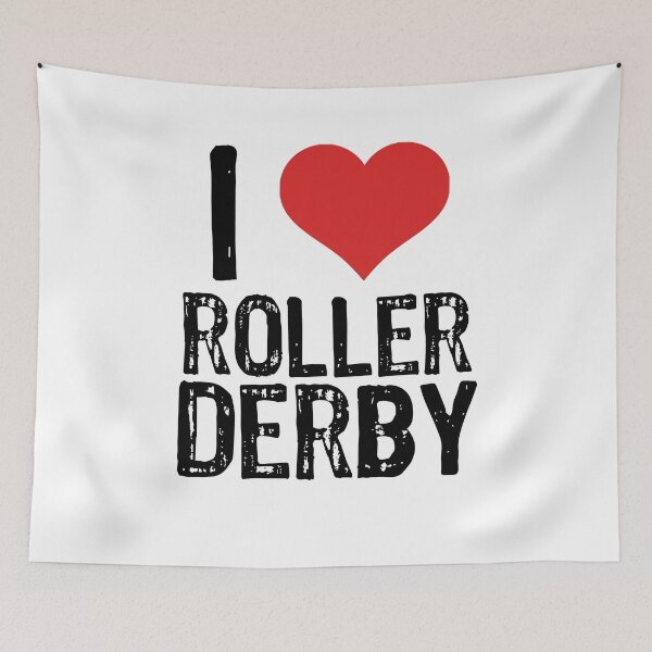 Item preview, I Love Roller Derby designed and sold by The "I Love Everything" Shop.