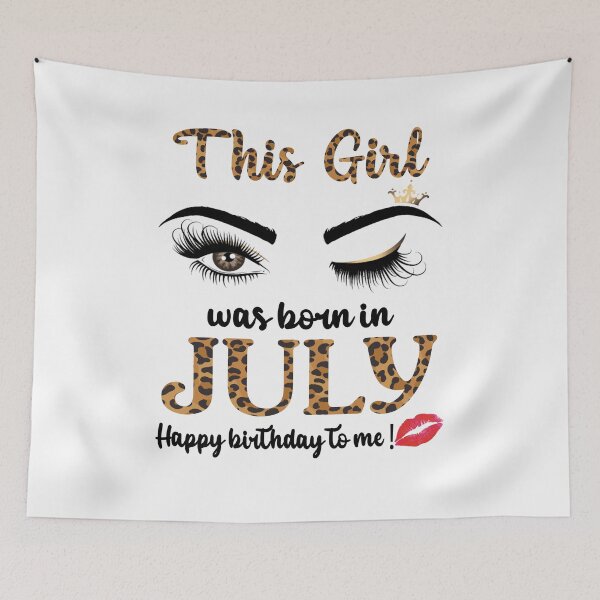 Item preview, Womens july birthday leopard This girl was born in july designed and sold by anthonybarr1205.