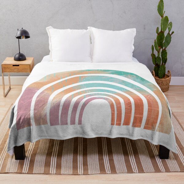 Item preview, Abstract pattern boho rainbow designed and sold by SJAPhoto.
