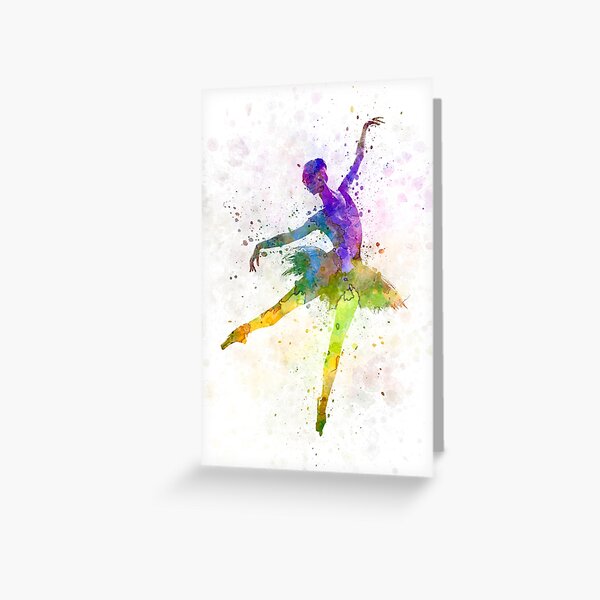Item preview, woman ballerina ballet dancer dancing  designed and sold by paulrommer.