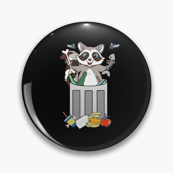 Item preview, Funny Raccoon in trash Meme  designed and sold by funnytshirtemp.