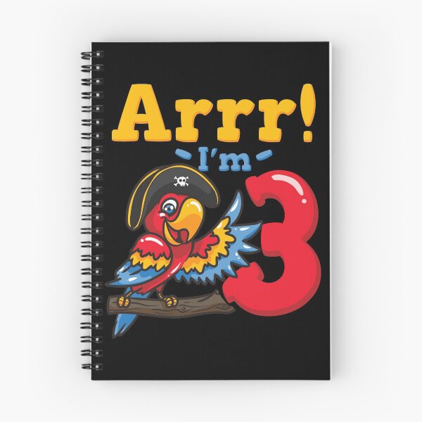 Item preview, 3rd Birthday Pirate Captain Parrot designed and sold by CreativeGiftShp.