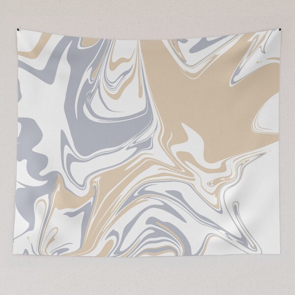 Item preview, Neutral Abstract Art, Modern Art, Grey and Beige designed and sold by hvasilevshop.