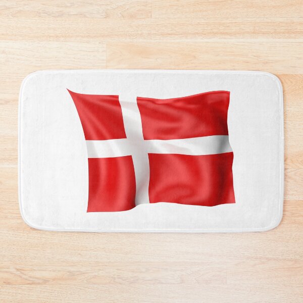 Item preview, Dannebrog waving Danish flag, flag of Denmark designed and sold by lathspell.