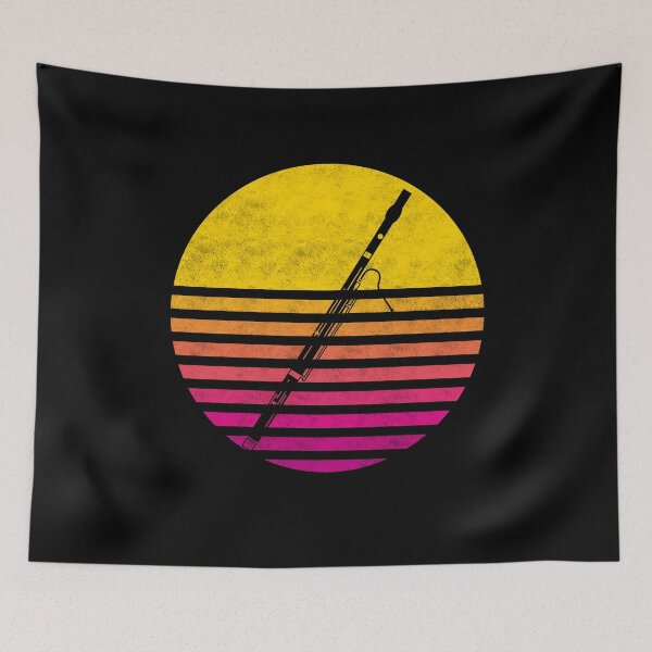 Item preview, Bassoon Retro Instrument Musician Music designed and sold by MooonTees.