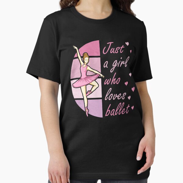 Item preview, Just A Girl Who Loves Ballet Dancing Girl Ballerina designed and sold by grinta2021.