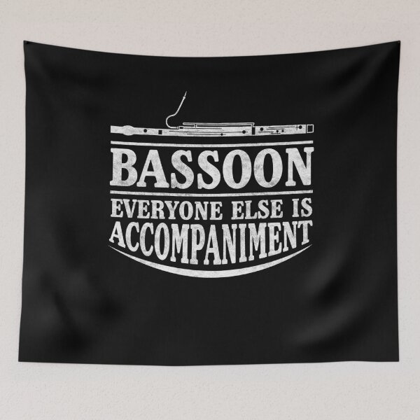 Item preview, Bassoon Accompaniment Instrument Music designed and sold by MooonTees.