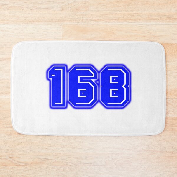 Item preview, Blue Number 168 designed and sold by sport-blue.