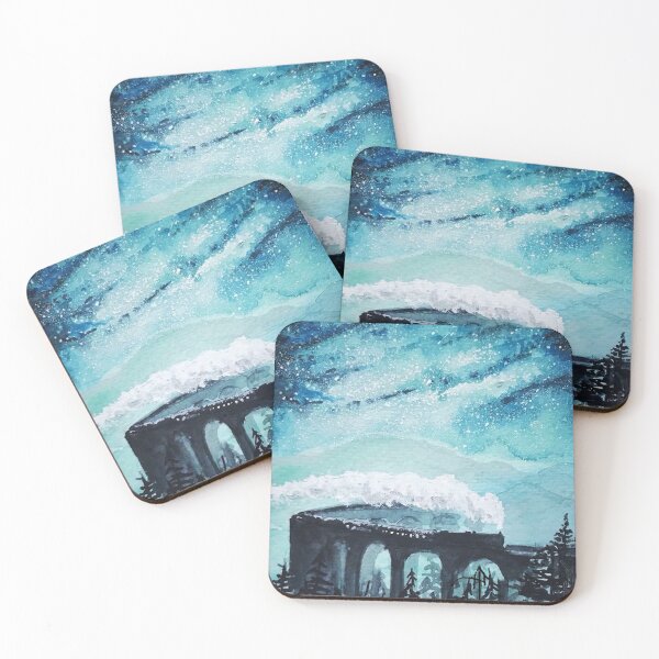 Item preview, Jacobite On Glenfinnan Viaduct, Watercolour By Ash Winter. designed and sold by AshWork-art.
