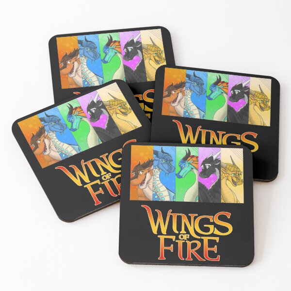 Item preview, Four wings of dragons fire beautiful art classic designed and sold by MartinezGlenn.