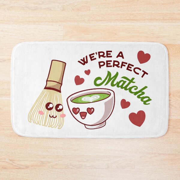 Item preview, We're a Perfect Matcha Match Cute Kawaii designed and sold by MeowsAndMakes.