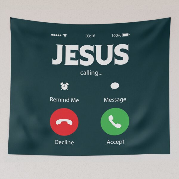 Item preview, Jesus T-ShirtJesus calling designed and sold by SiloRocky.