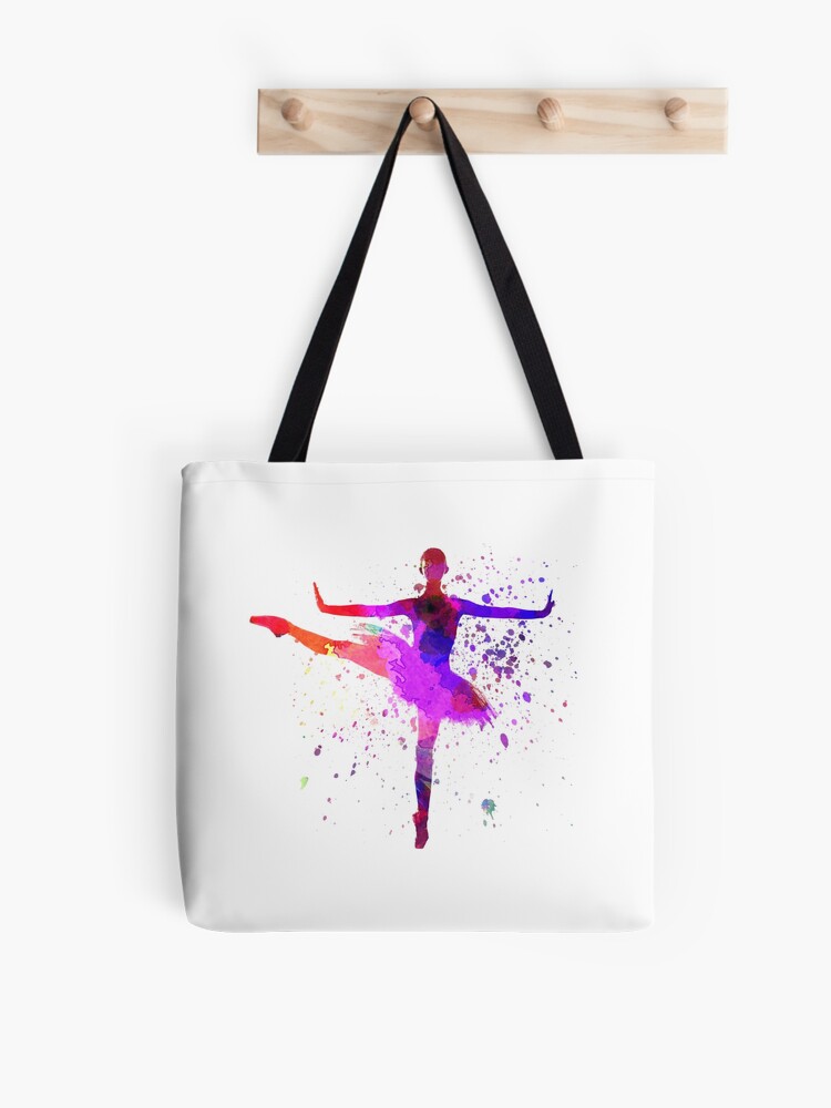 Ballerina Rainbow Dancer bag Personalised ballet bag - Ladybug Handmade  Gifts