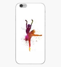 Woman ballerina ballet dancer dancing iPhone Case
