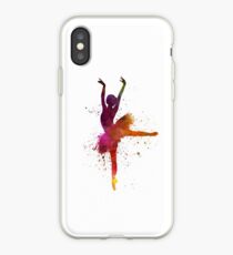 Frau Ballerina Ballett Tänzerin tanzen iPhone-Hülle & Cover