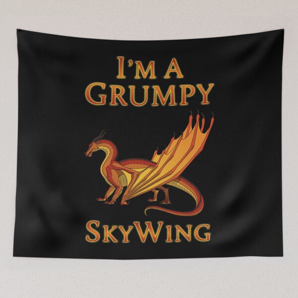 Item preview, I'm a grumpy skywing wings of dragon fire classic designed and sold by MartinezGlenn.
