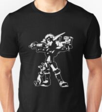 Jak and Daxter - Jak 2 White Silhouette Unisex T-Shirt