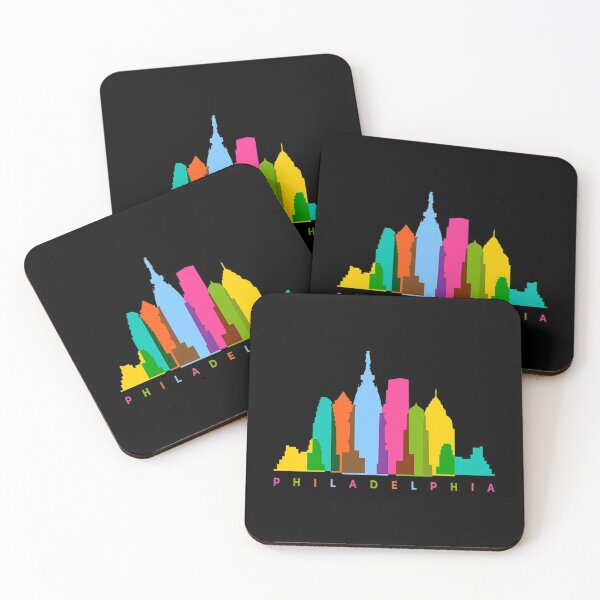 Aperçu de l'œuvre T-shirt PhiladelphiePhiladelphie Pennsylvanie Skyline créée et vendue par SiloRocky.