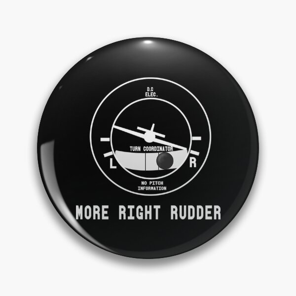 Item preview, Pilot T-ShirtMore Right Rudder CFI Flight Instructor Design designed and sold by SiloRocky.