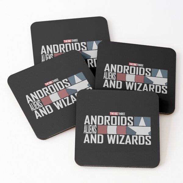 Item preview, The Big 3 T-ShirtThe Big 3 - Androids, Aliens, and Wizards designed and sold by SiloRocky.