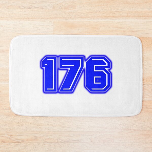 Item preview, Blue Number 176 designed and sold by sport-blue.
