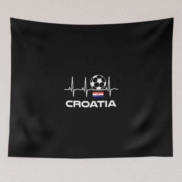 Artikelvorschau, Kroatien Fußball Hoodie Kroatisches Fußballgeschenk entworfen und verkauft von isalvatore.