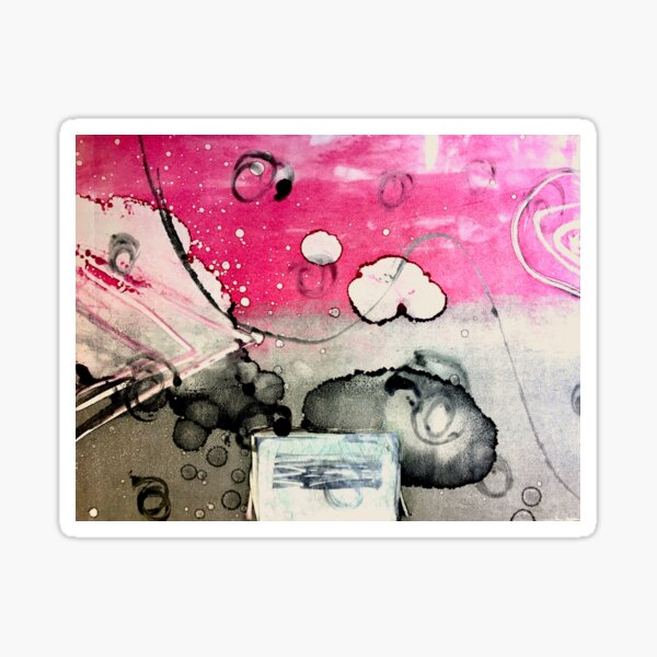 Magenta Sea Sticker