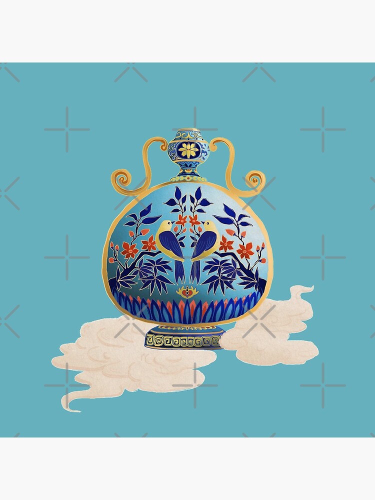 Chinese Style Flower Vase by whya