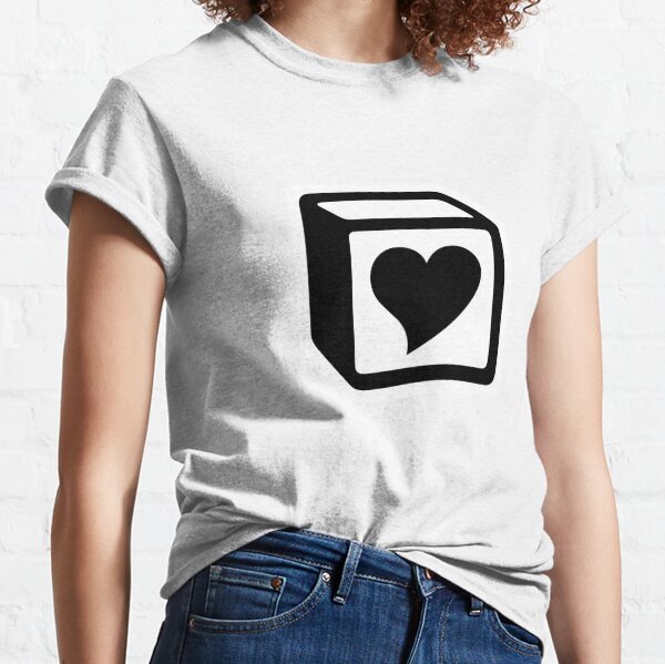 Heart Block (black) Classic T-Shirt
