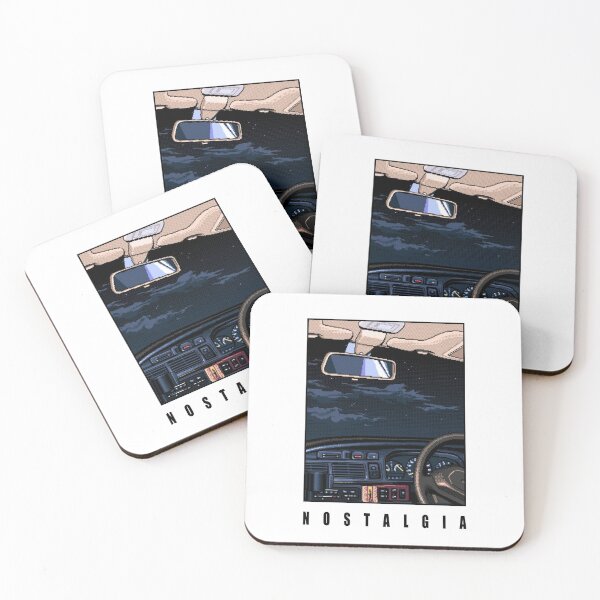 Item preview, Aesthetic Pixel Style Vintage Car and Nostalgia Moment designed and sold by Rakuten Mallor.