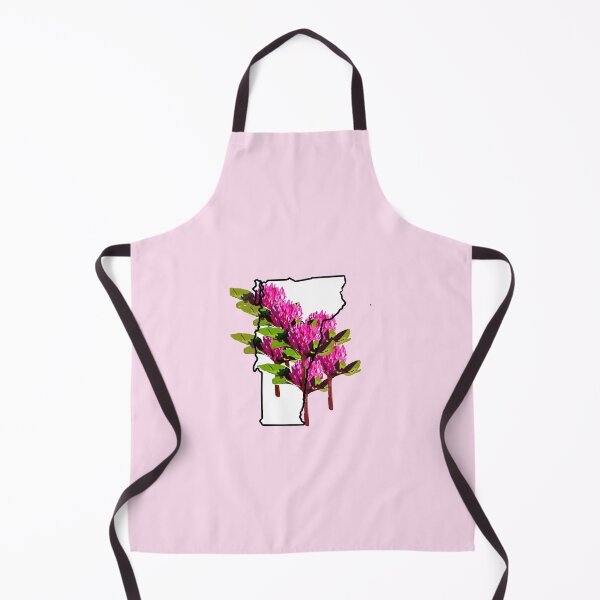 Item preview, Vermont State Outline with Red Clover Flower designed and sold by girljohnny.