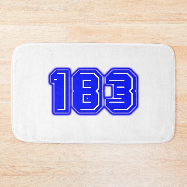 Item preview, Blue Number 183 designed and sold by sport-blue.