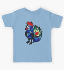 Polish Folk Rooster Kids Tee