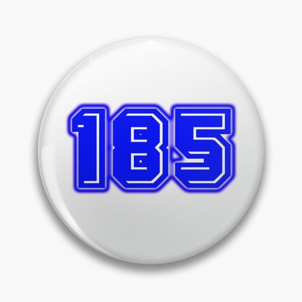Item preview, Blue Number 185 designed and sold by sport-blue.
