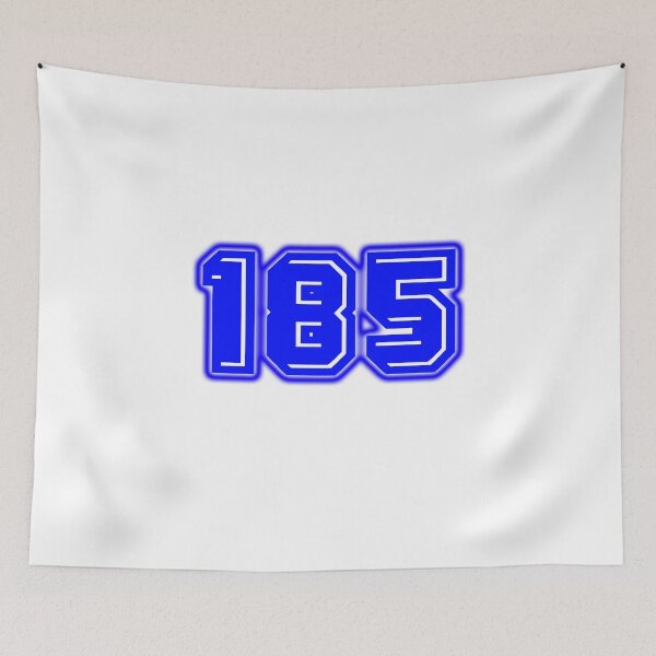 Item preview, Blue Number 185 designed and sold by sport-blue.