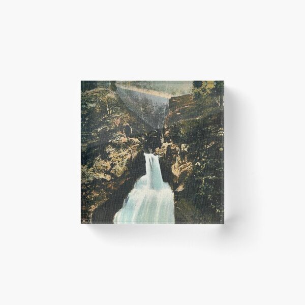 Item preview, Vintage Illustration of the Falls of Foyers, Inverness designed and sold by yourscotland.