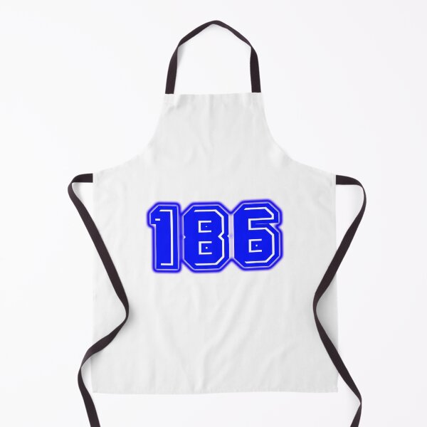 Item preview, Blue Number 186 designed and sold by sport-blue.