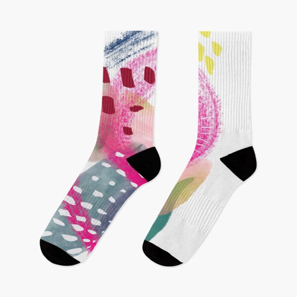 Item preview, Abstract pink and blue design designed and sold by orangerinka.
