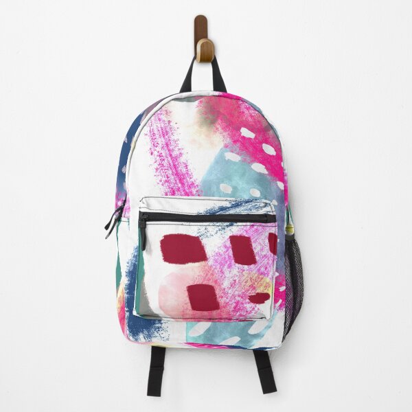 Item preview, Abstract pink and blue design designed and sold by orangerinka.