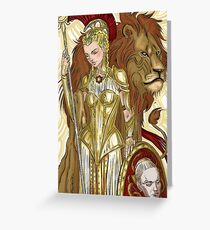 Virginia-Minerva Greeting Card
