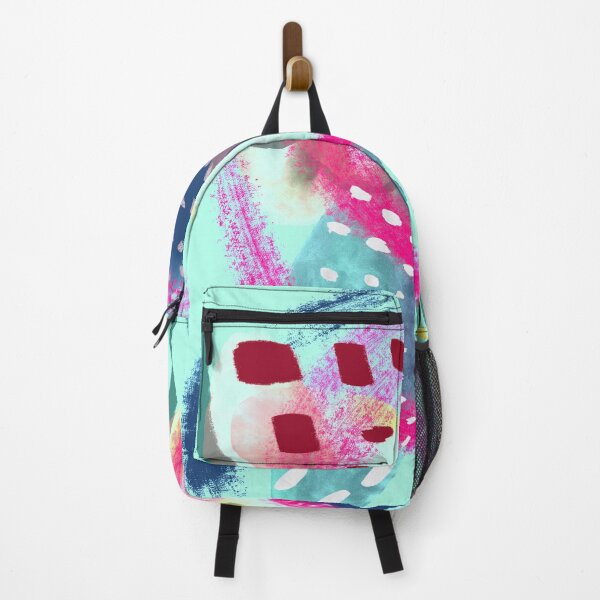 Item preview, Abstract pink and blue design II designed and sold by orangerinka.