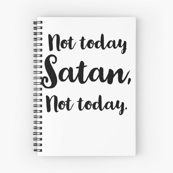 Item preview, Not today Satan not today designed and sold by Mizems.