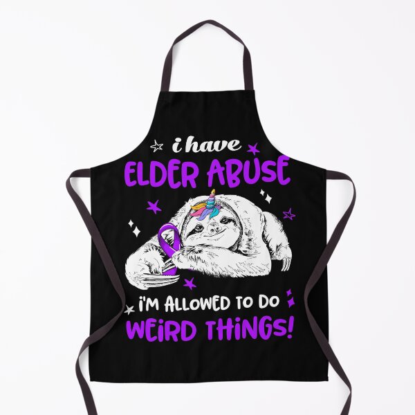 Item preview, I have Elder Abuse i'm allowed to do Weird Things designed and sold by ElizabethS809.
