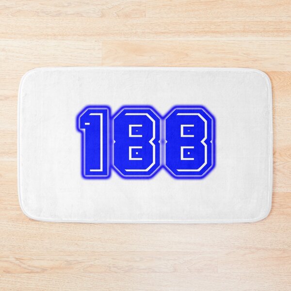 Item preview, Blue Number 188 designed and sold by sport-blue.
