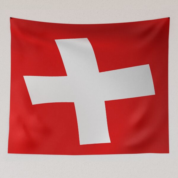 Item preview, National flag Switzerland designed and sold by lathspell.