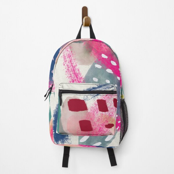 Item preview, Watercolor Abstract pink and blue design designed and sold by orangerinka.