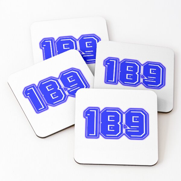 Item preview, Blue Number 189 designed and sold by sport-blue.